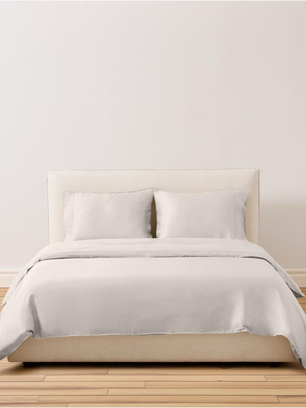 NWT Buffy Eucalyptus Breeze Sheet Set King Light Grey Bamboo TENCEL Lyocell